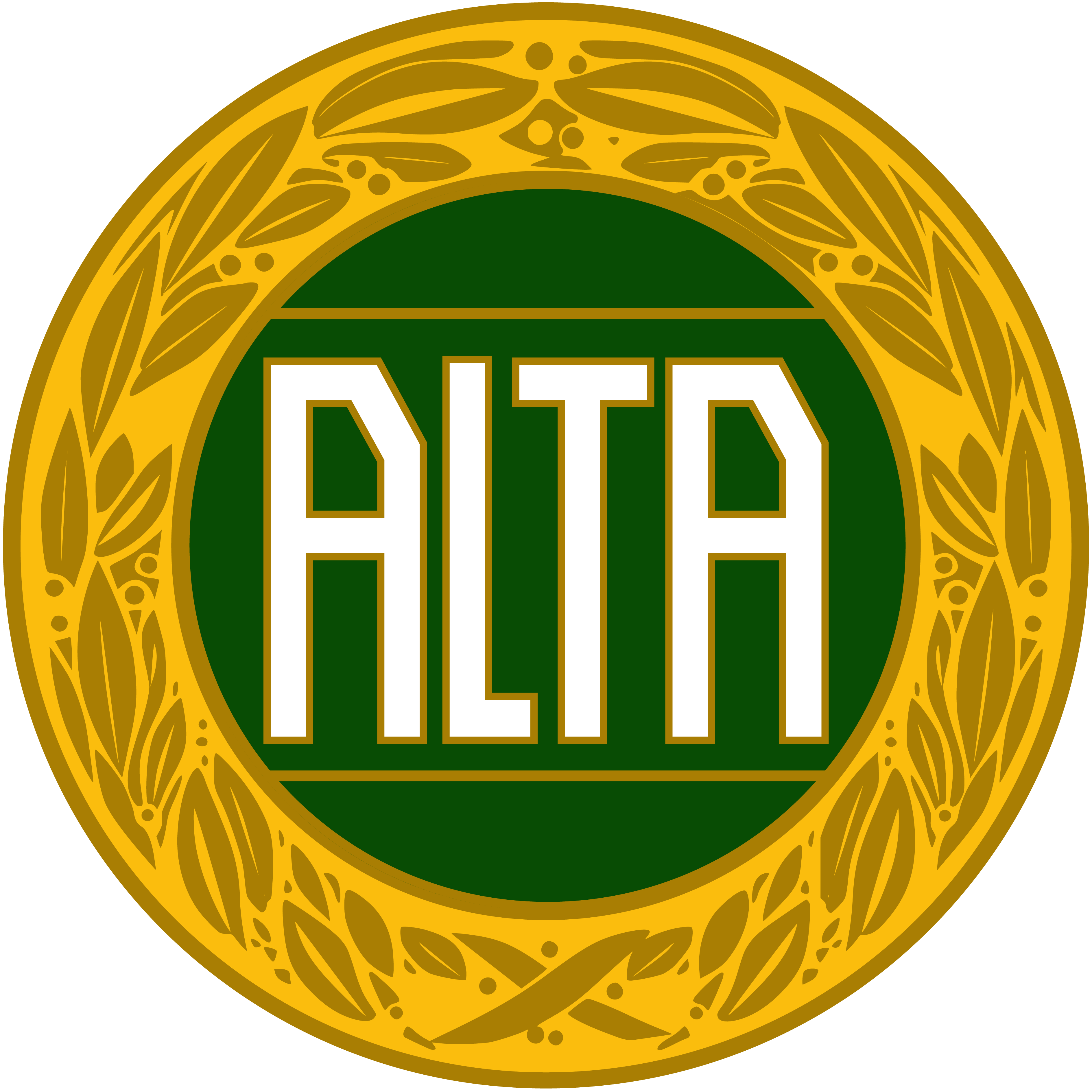 Alta automobile Logo